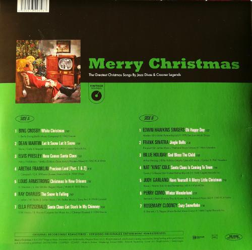 Various Artists - Merry Christmas The Greatest Christmas Songs By Jazz Divas & Crooner Legends - Lp