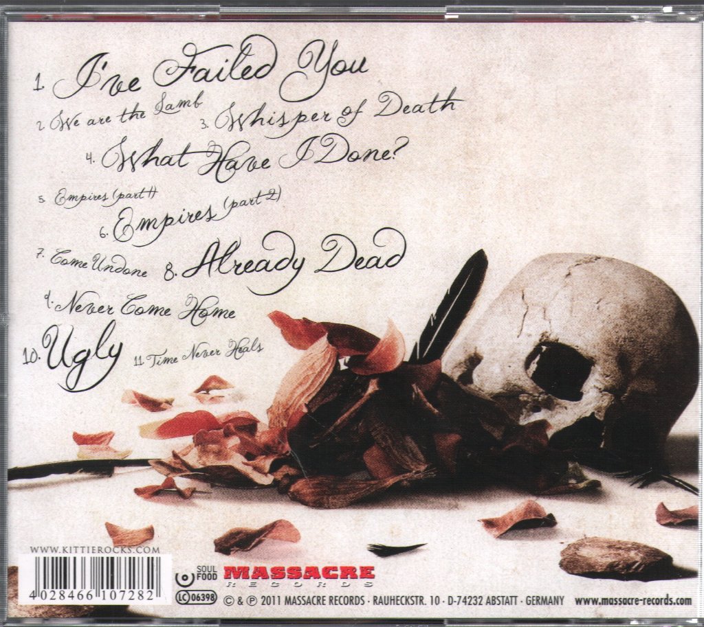 Kittie - I've Failed You - Cd