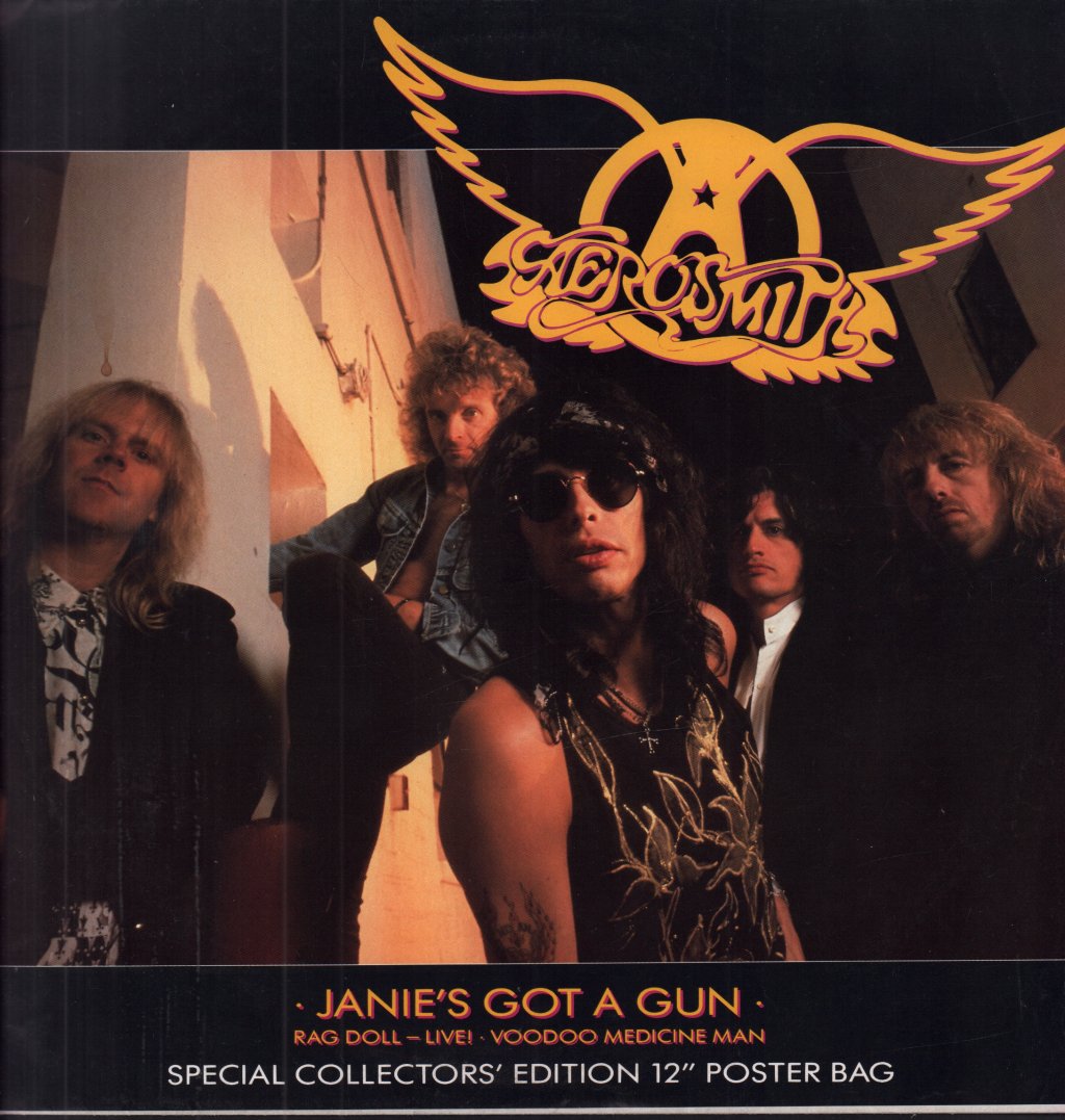 Aerosmith - Janie's Got A Gun - 12 Inch