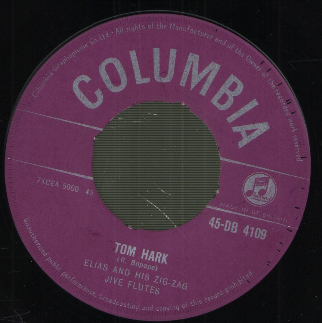 Elias And His Zig Zag Flutes - Tom Hark - 7 Inch