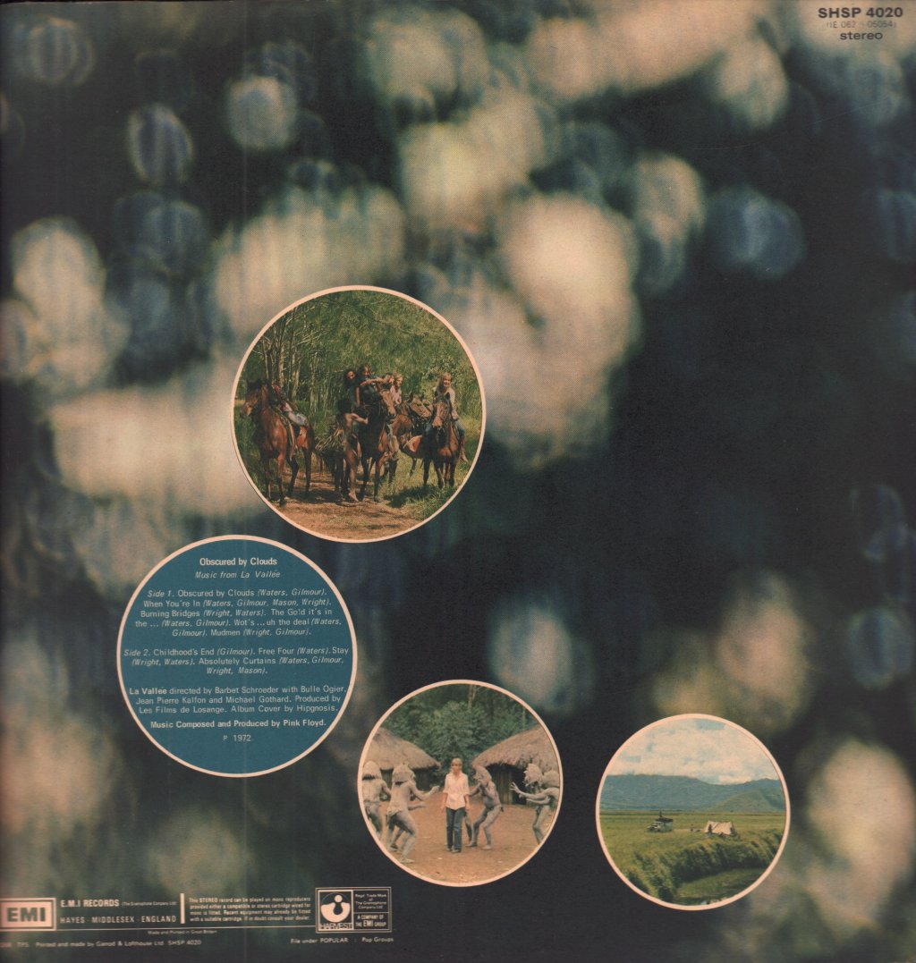 Pink Floyd - Obscured By Clouds - Lp