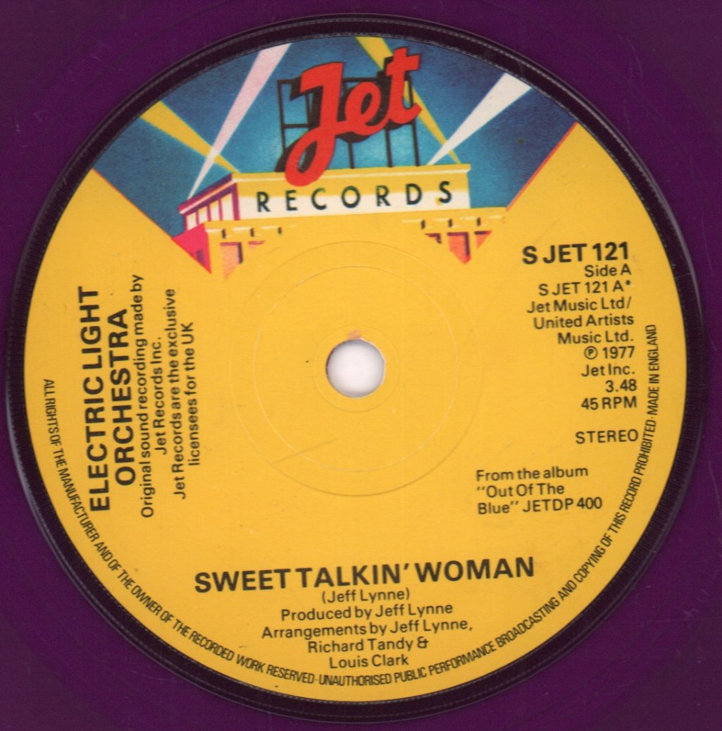 Electric Light Orchestra - Sweet Talkin' Woman - 7 Inch