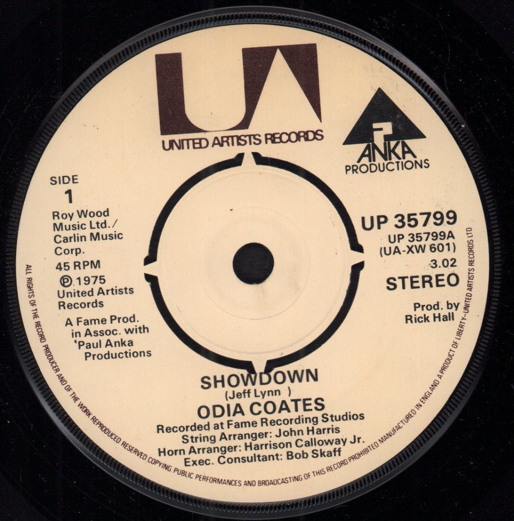 Odia Coates - Showdown - 7 Inch