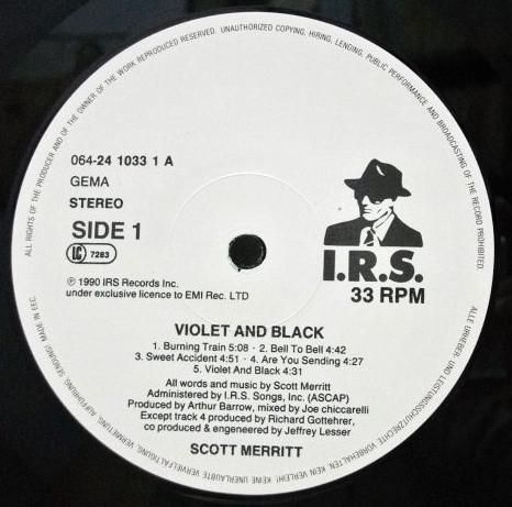 Scott Merritt - Violet And Black - Lp