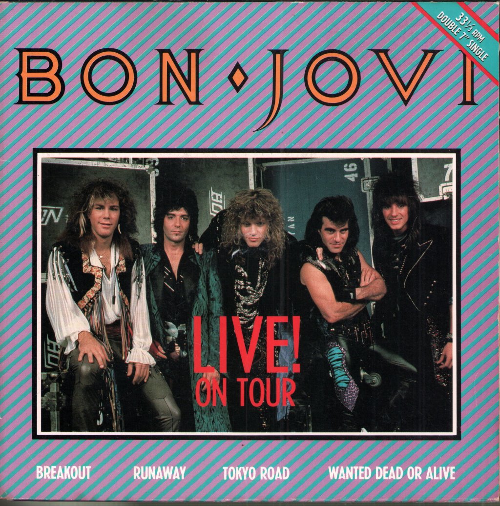 Bon Jovi - Live On Tour - Double 7 Inch