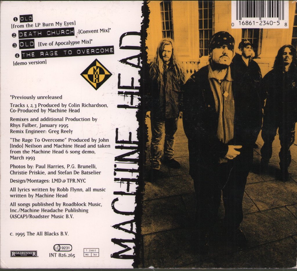 Machine Head - Old - Cd