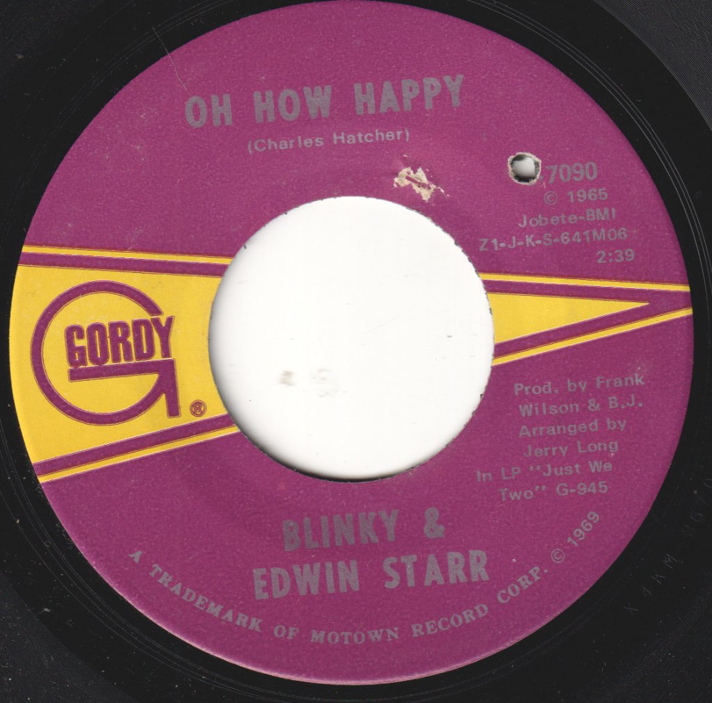 Blinky - Oh How Happy - 7 Inch