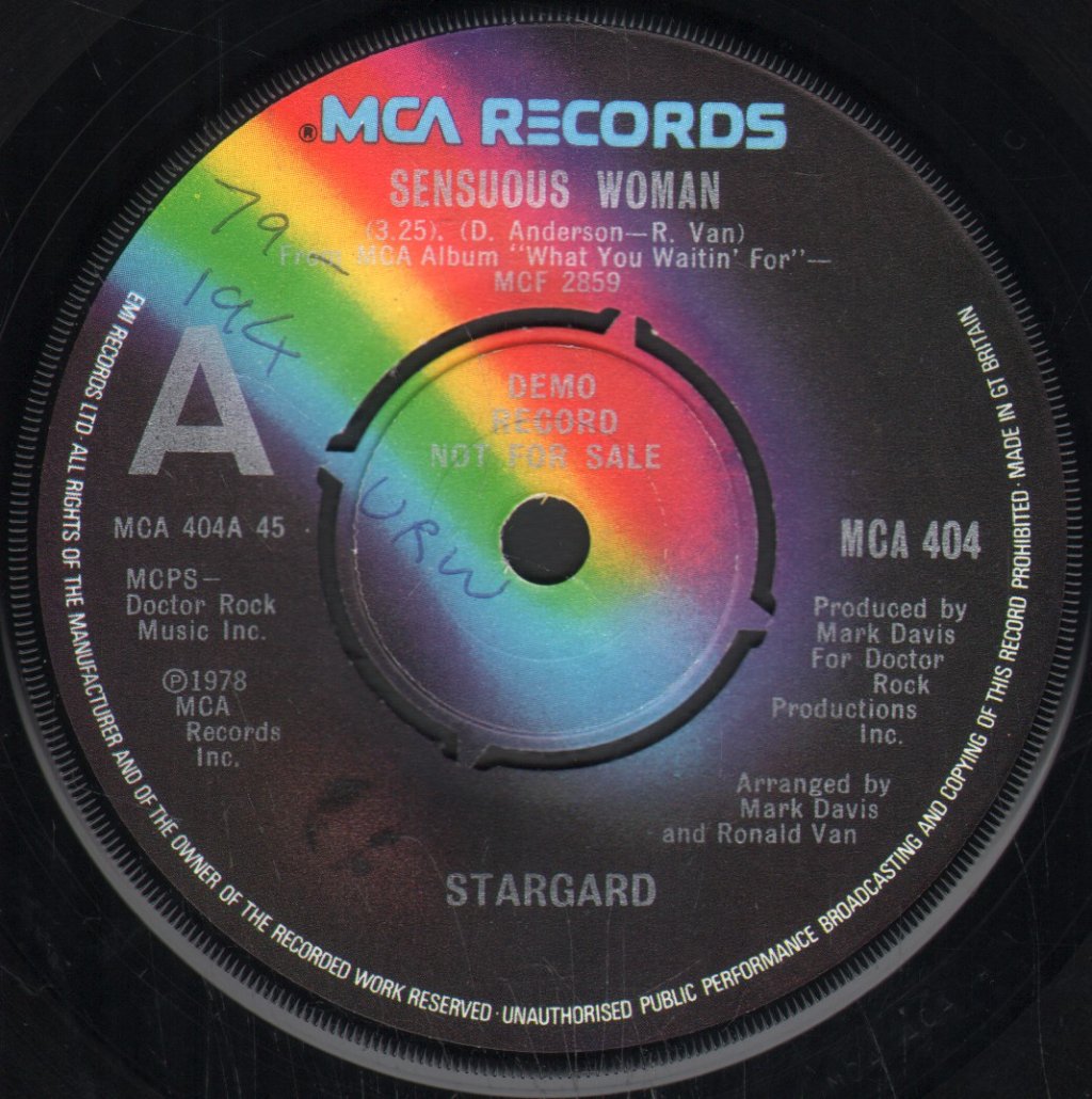 Stargard - Sensuous Woman - 7 Inch