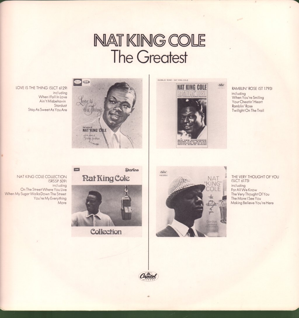 Nat King Cole - 20 Golden Greats - Lp