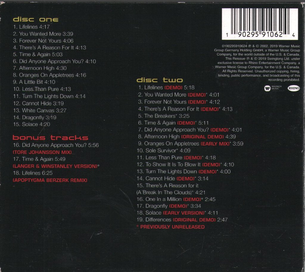 A-Ha - Lifelines - Double Cd