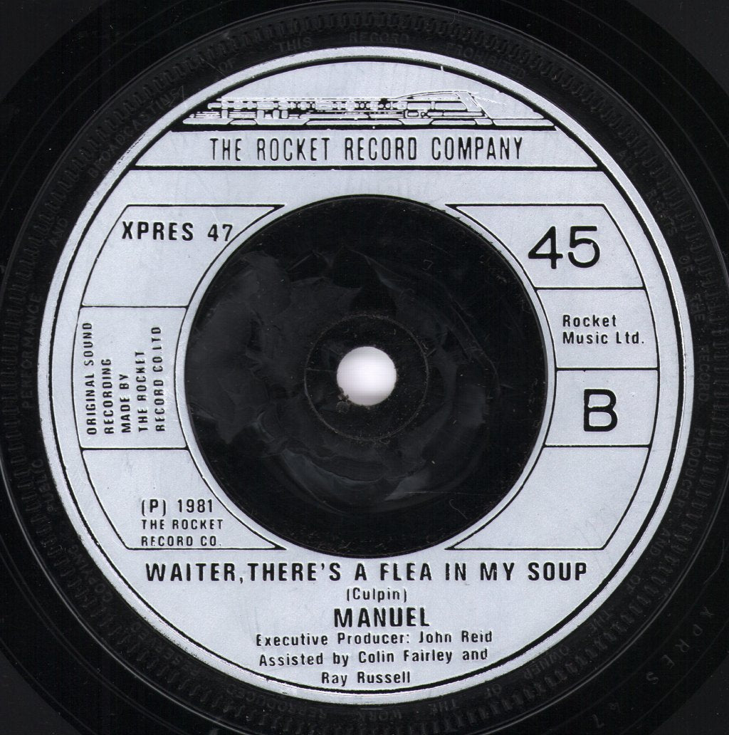 Manuel (Fawlty Towers) - Shaddap You Face - 7 Inch