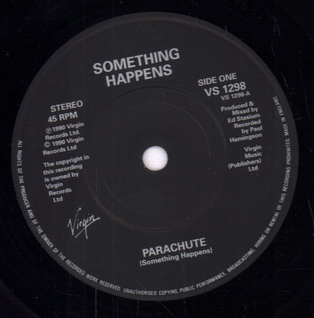 Something Happens - Parachute - 7 Inch