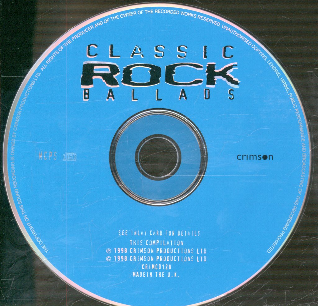 Various Artists - Classic Rock Ballads - Cd