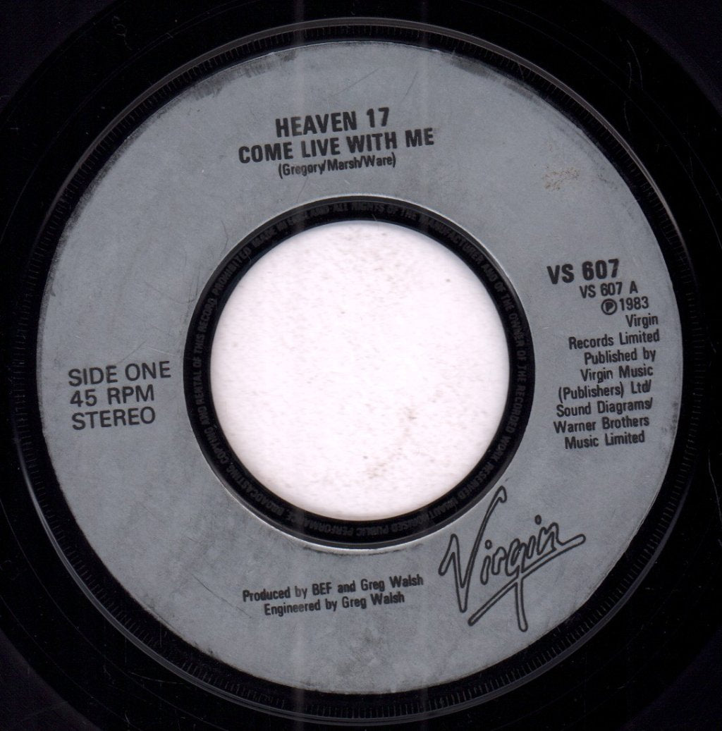 Heaven 17 - Come Live With Me - 7 Inch