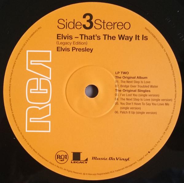 Elvis Presley - That's The Way It Is - Lp Set