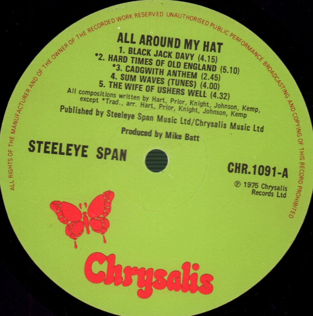Steeleye Span - All Around My Hat - Lp