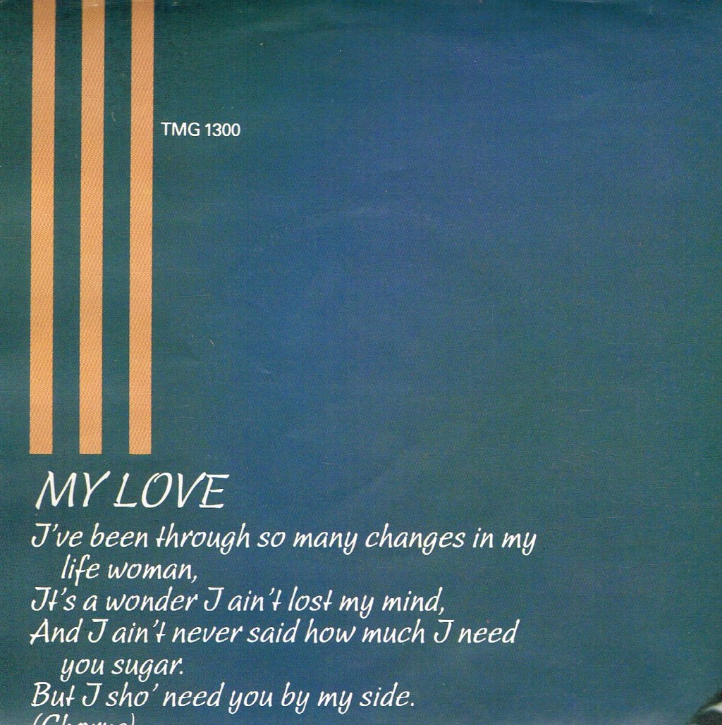 Lionel Richie - My Love - 7 Inch