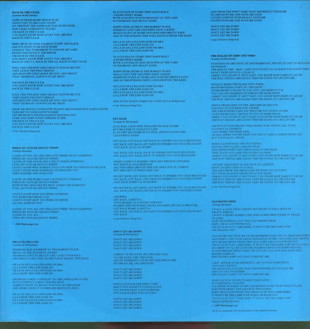 Beatles - 1967-1970 - Double Lp