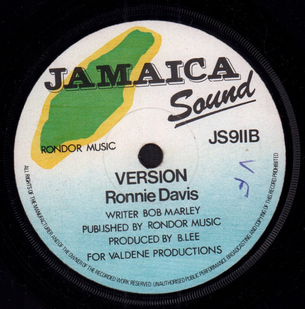 Ronnie Davis - Kaya - 7 Inch