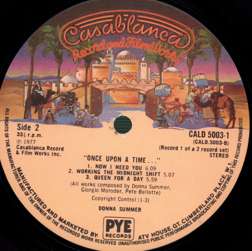Donna Summer - Once Upon A Time - Double Lp