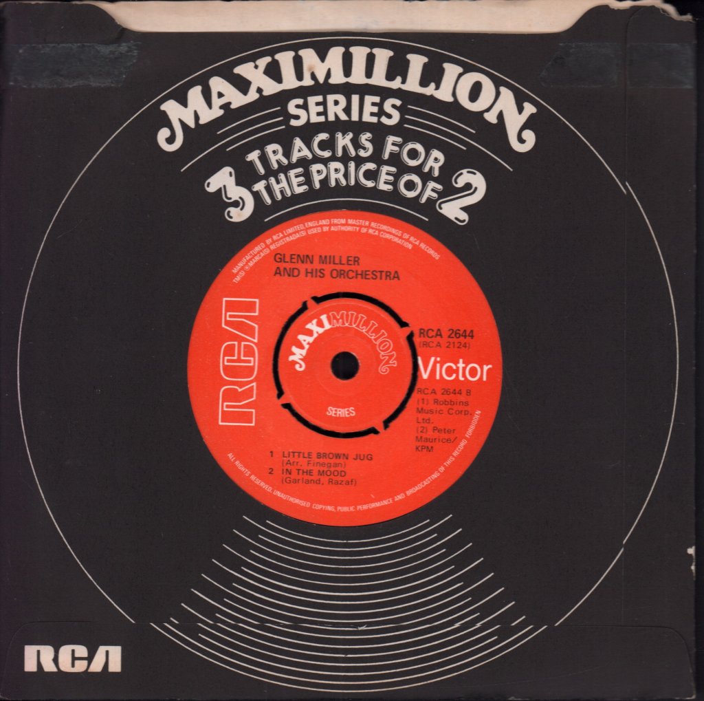 Glenn Miller And His Orchestra - Moonlight Serenade - 7 Inch