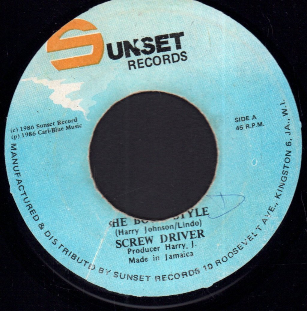 Screw Driver (Reggae) - She Boom Style - 7 Inch