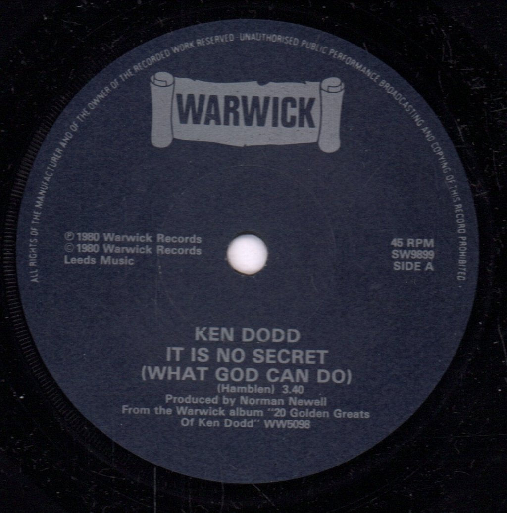Dana / Ken Dodd - When A Child Is Born/It Is No Secret - 7 Inch