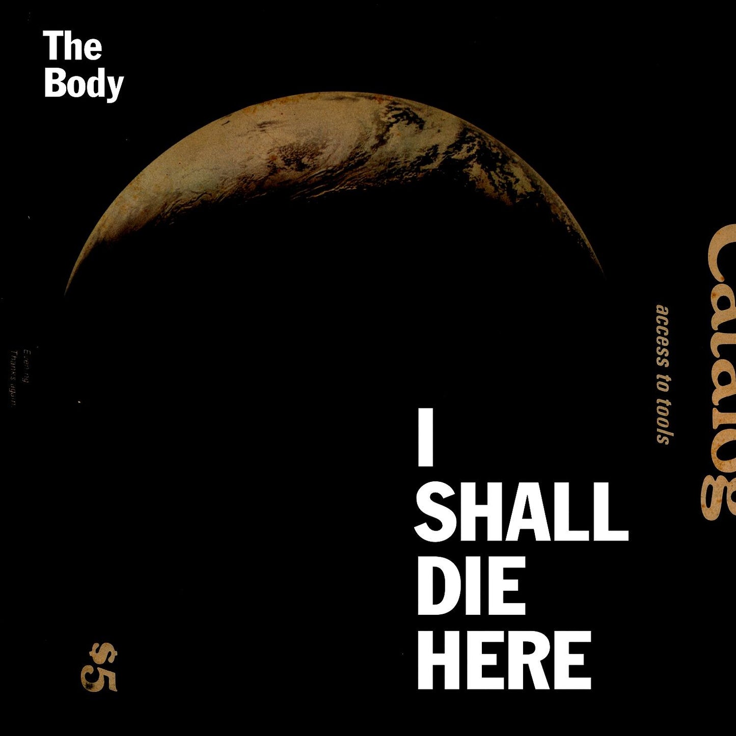 Body - I Shall Die Here - Cd