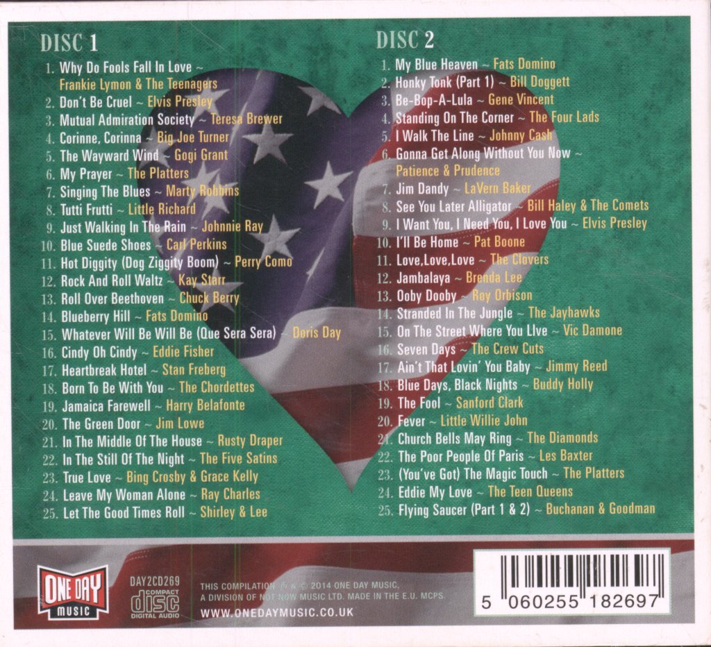 Various Artists - American Heartbeat 1956 - Cd Set