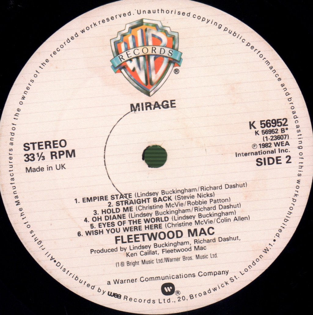 Fleetwood Mac - Mirage - Lp