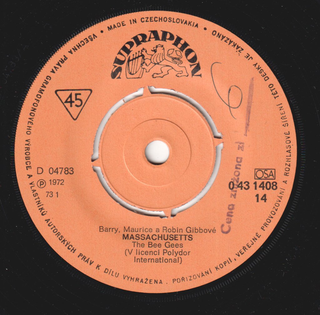 Bee Gees - Massachusetts - 7 Inch