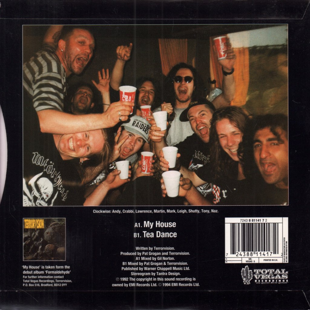 Terrorvision - My House - 7 Inch