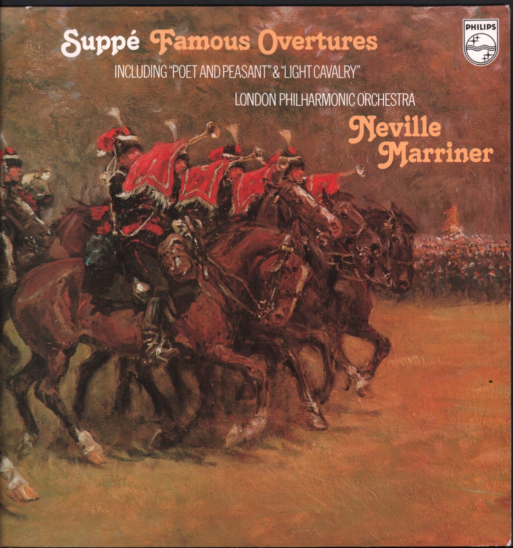 Neville Marriner / London Philharmonic Orchestra - Suppe - Famous Overtures - Lp
