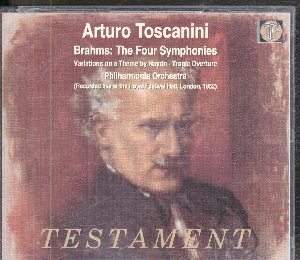 Arturo Toscanini, Philharmonia Orchestra - Brahms: The Four Symphonies; Variations On A Theme By Haydn; Tragic Overture - Triple Cd