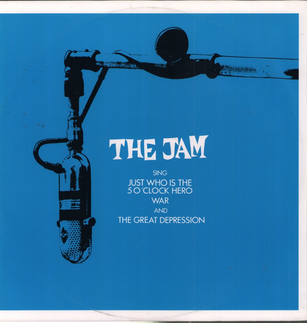 Jam - Just Who Is The 5 O'Clock Hero / War / The Great Depression - 12 Inch