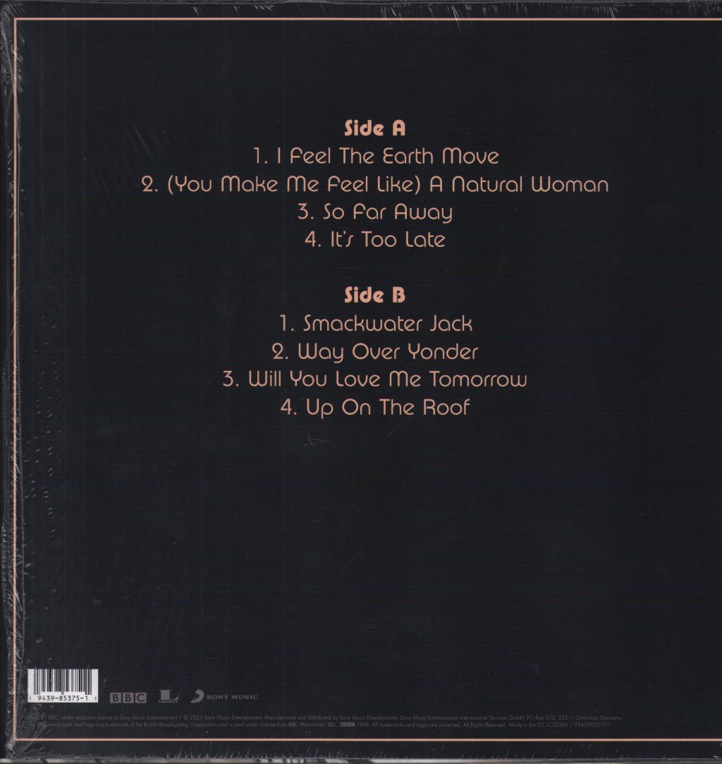 Carole King - In Concert: Live at the BBC, 1971 (Black Friday 2021) - Lp