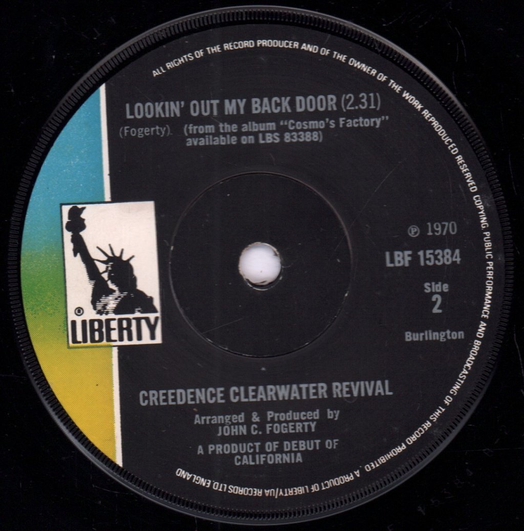 Creedence Clearwater Revival - Long As I Can See The Light - 7 Inch