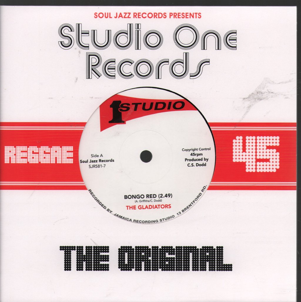Gladiators - Bongo Red - 7 Inch