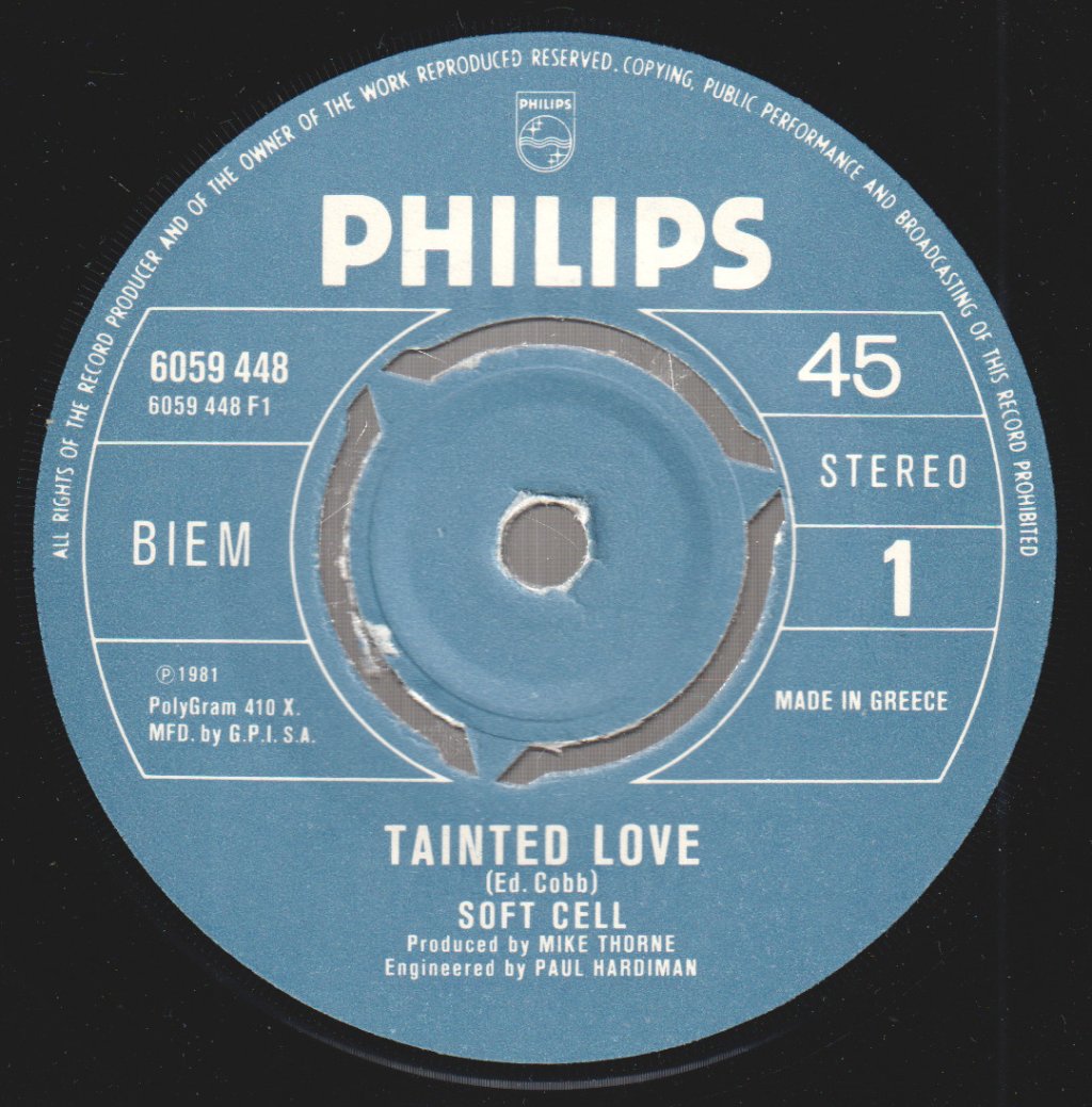Soft Cell - Tainted Love - 7 Inch