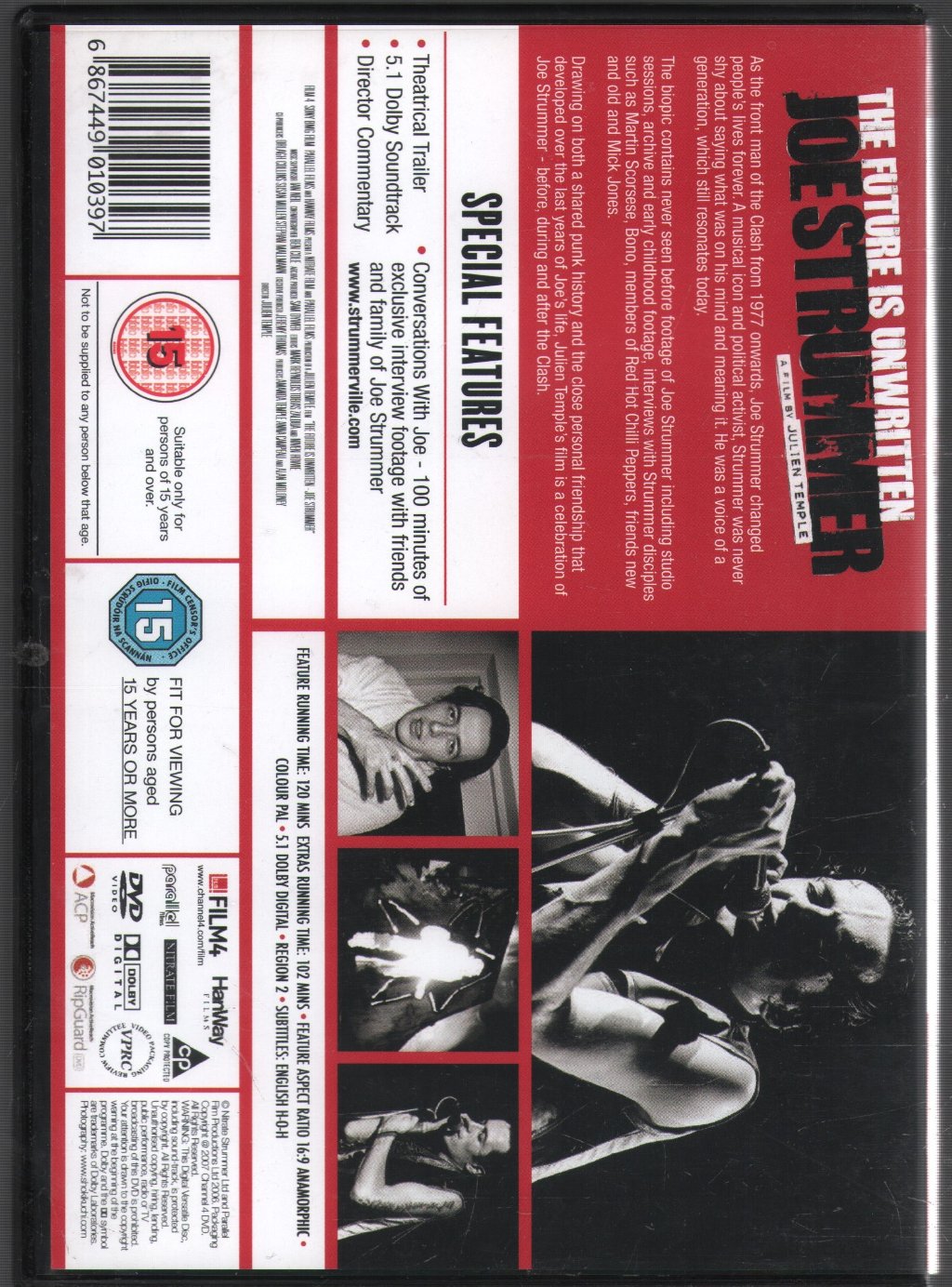 Joe Strummer - The Future Is Unwritten (A Film By Julien Temple) - Dvd