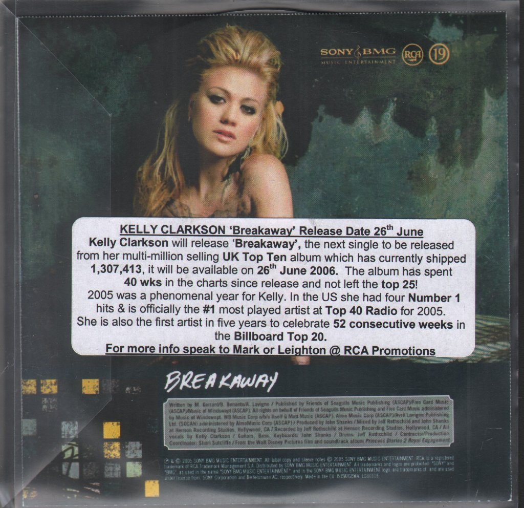 Kelly Clarkson - Breakaway - Cdr