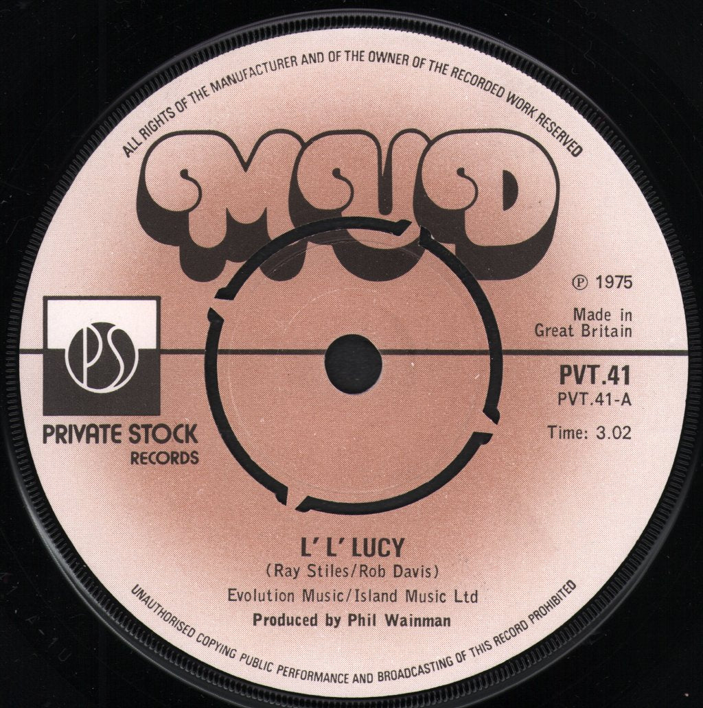 Mud - L'l'lucy - 7 Inch