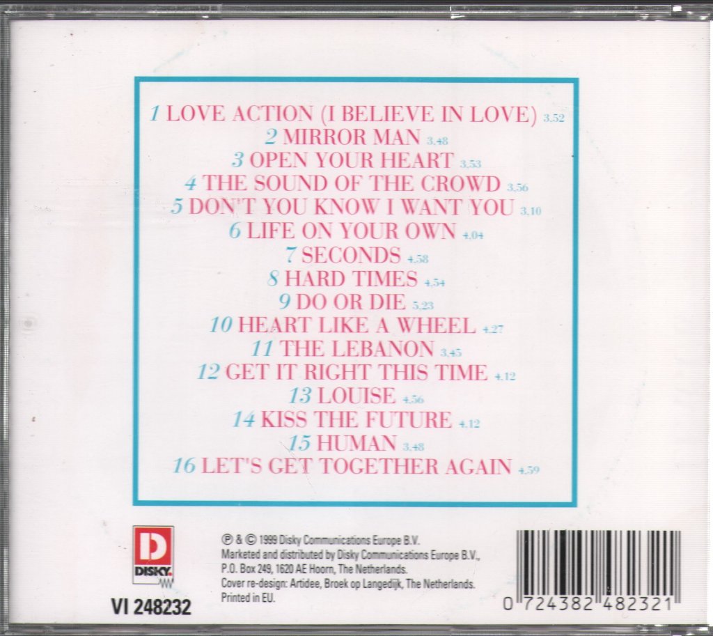 Human League - Best Of - Cd
