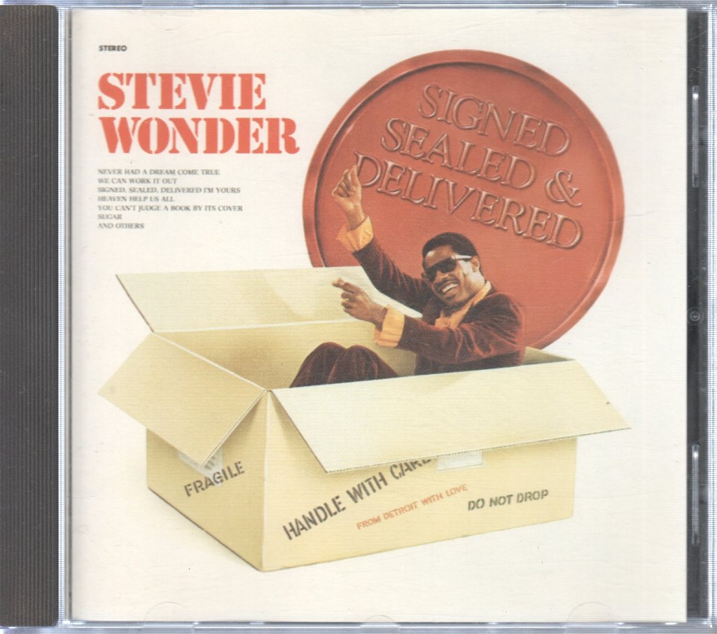 Stevie Wonder - Signed Sealed & Delivered - Cd