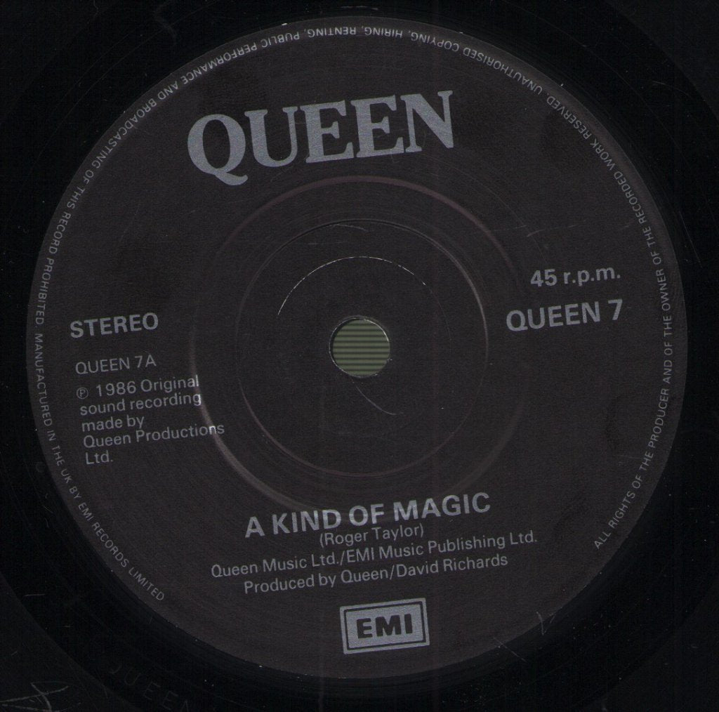 Queen - A Kind Of Magic - 7 Inch