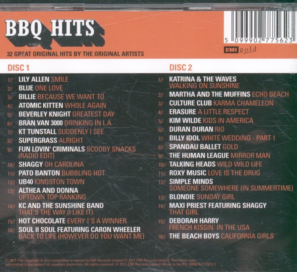 Various Artists - Ultimate BBQ Hits - Double Cd