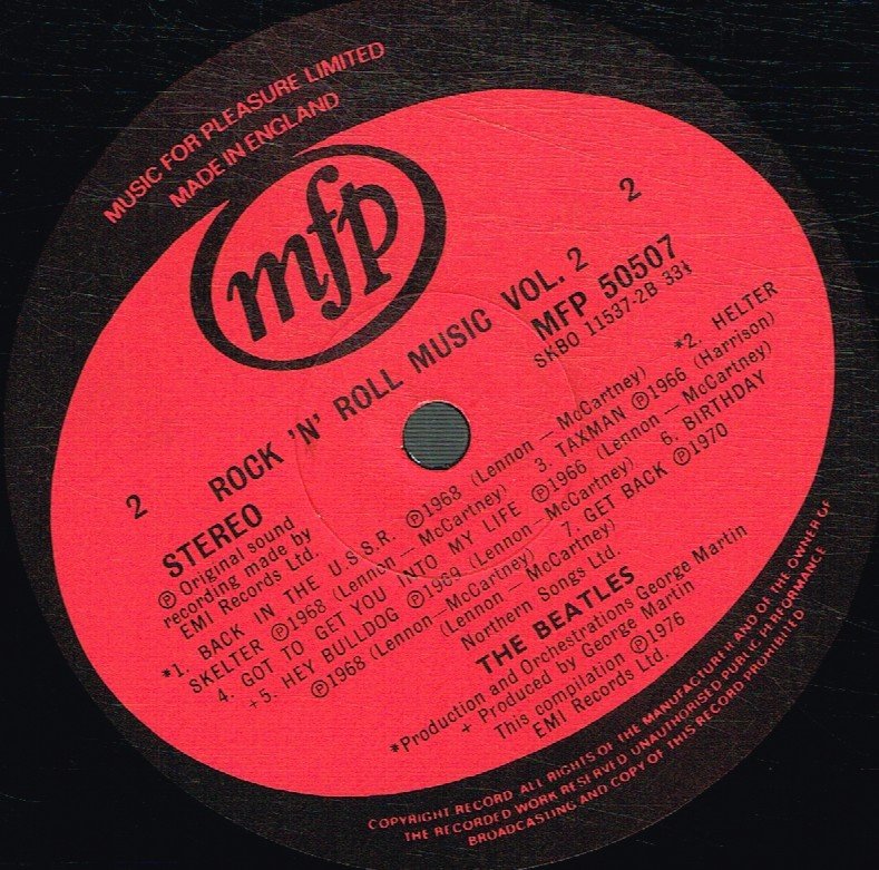 Beatles - Rock N Roll Music Vol 2 - Lp