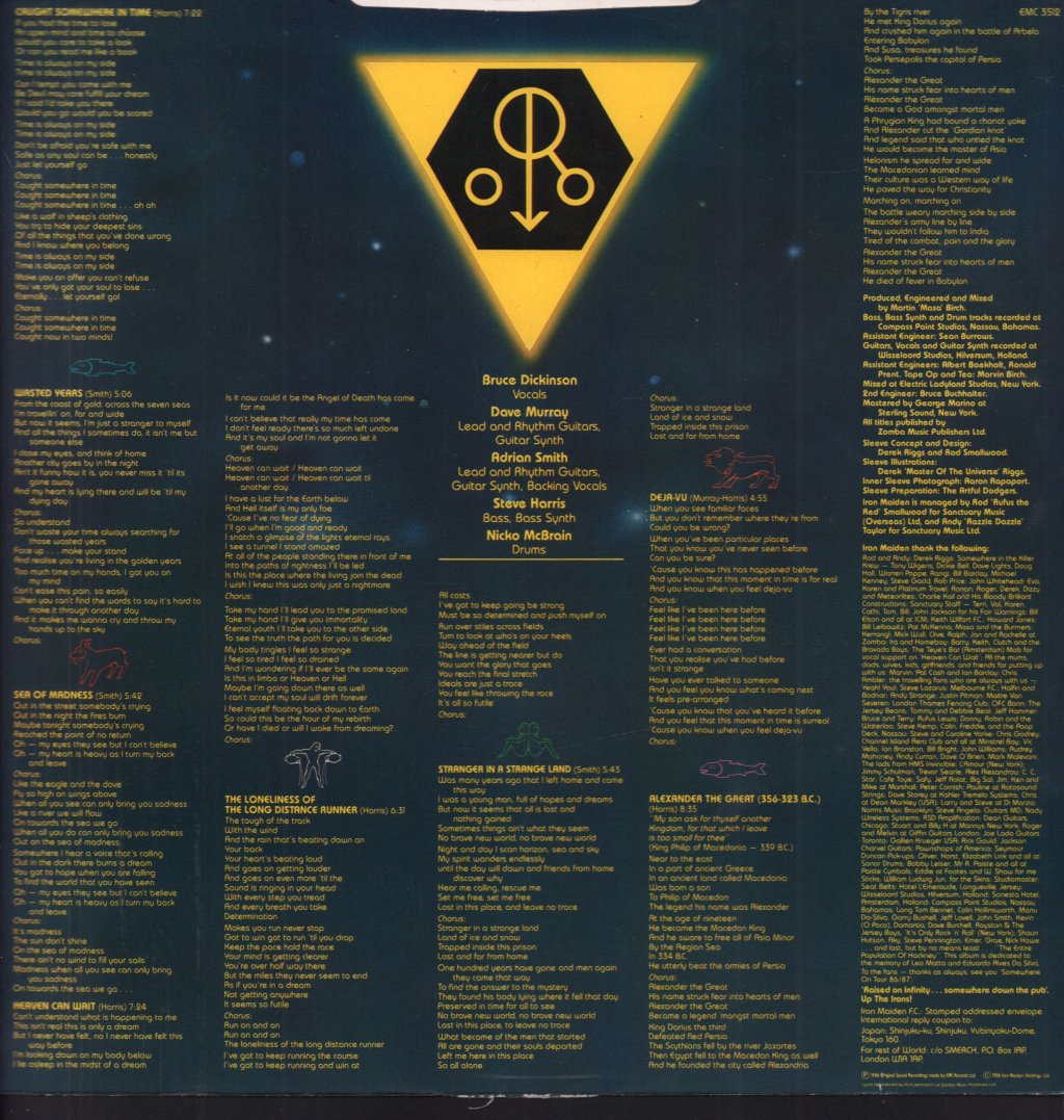 Iron Maiden - Somewhere In Time - Lp