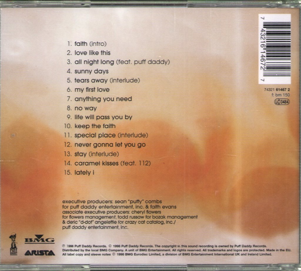 Faith Evans - Keep The Faith - Cd
