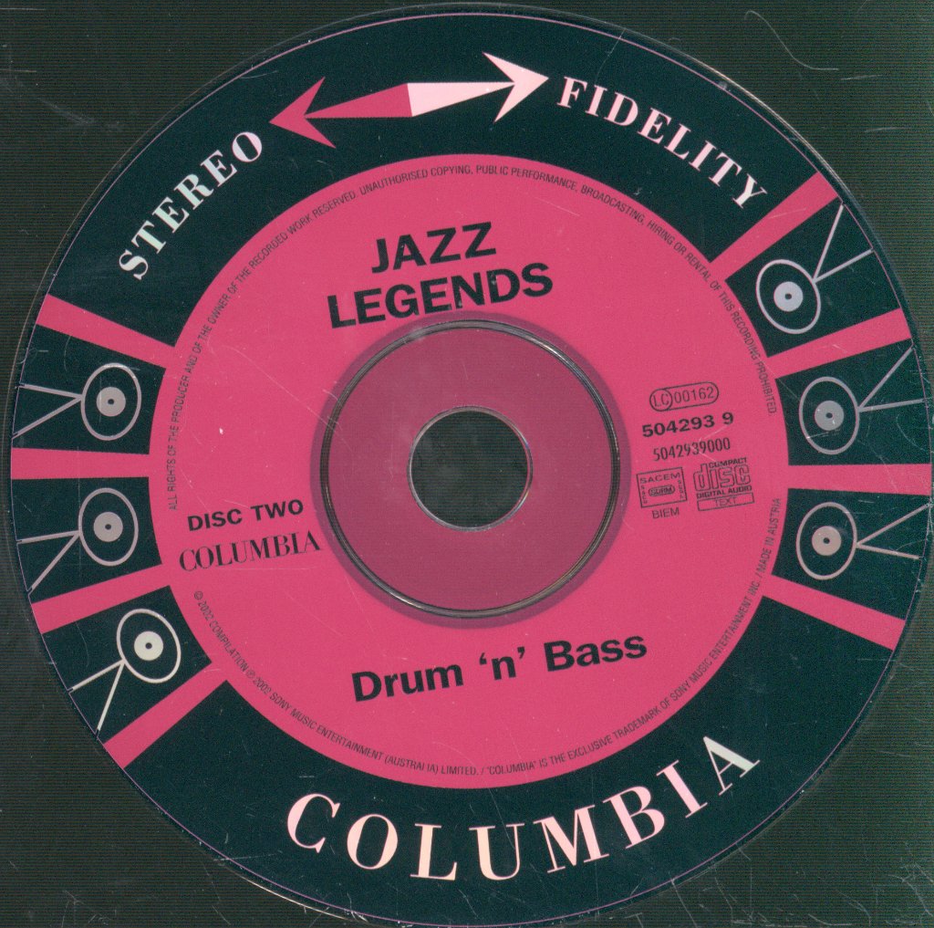 Various Artists - Jazz Legends - Drum 'n' Bass - Double Cd